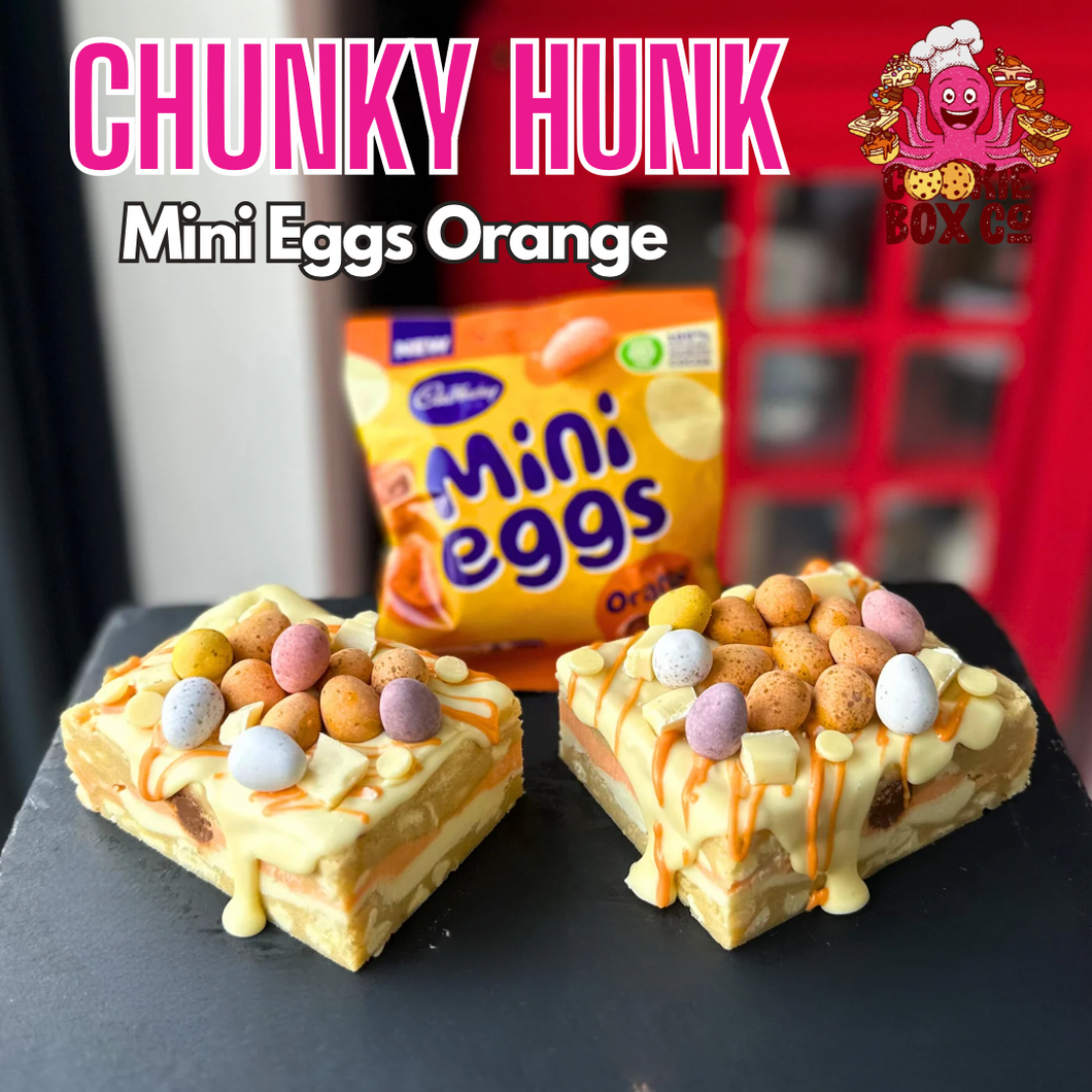 Cadburys orange Mini eggs chunky hunk