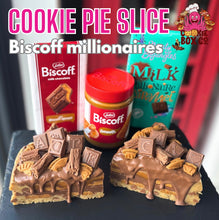 Load image into Gallery viewer, Biscoff Millionaires Cookie Pie Slice
