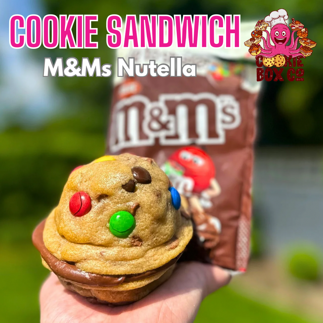 M&M Cookie Sandwich