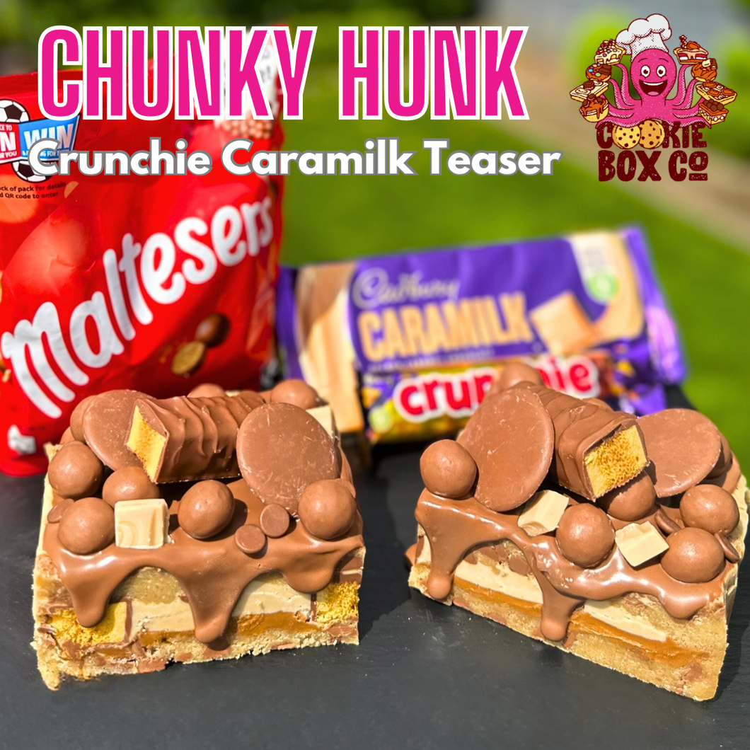 Crunchie Caramilk Teaser Chunky Hunk