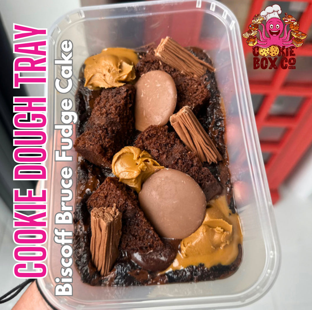 Biscoff Bruce Cookie Dough Tray