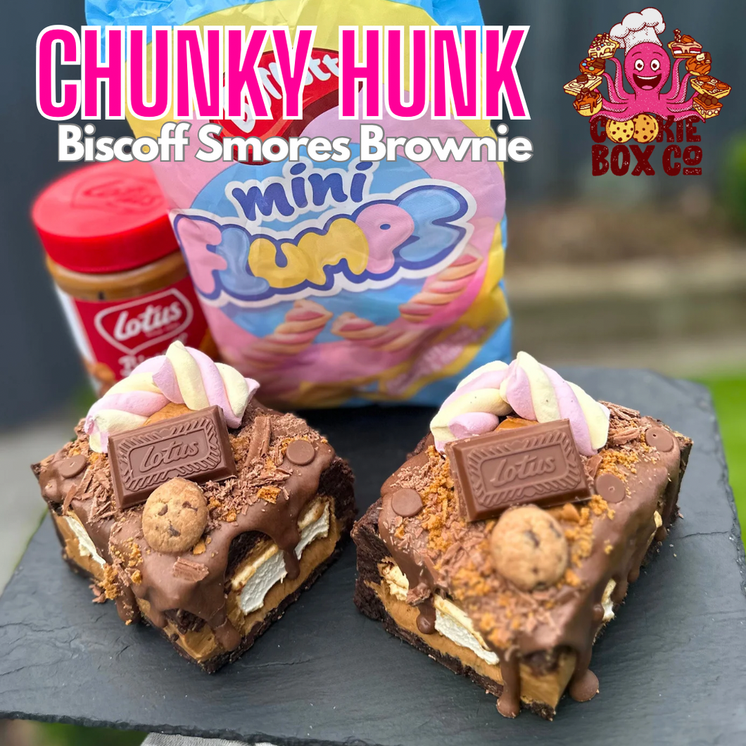 Biscoff SMORES Brownie Chunky Hunk