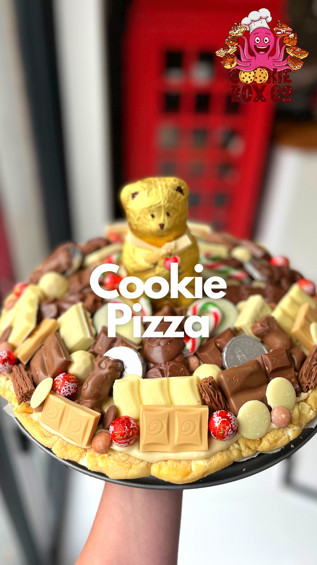 Lindt Xmas Cookie Pizza