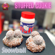 Load image into Gallery viewer, SnowBall Fluff Stuffed Cookie x 2
